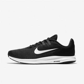 Nike Downshifter 9 - Női Futócipő - Fekete/Sötét Szürke/Szürke/Fehér